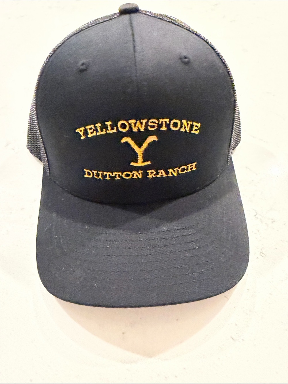 Yellowstone Dutton Ranch Black Trucker Cap